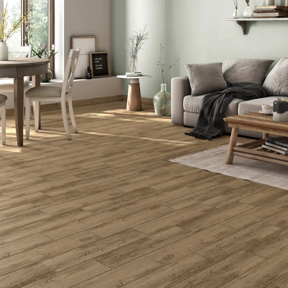 Керамогранит Kreaforta Charm с эффектом дерева 18,5x59,8 см 89383540 STLM-1565677 - Вид №6