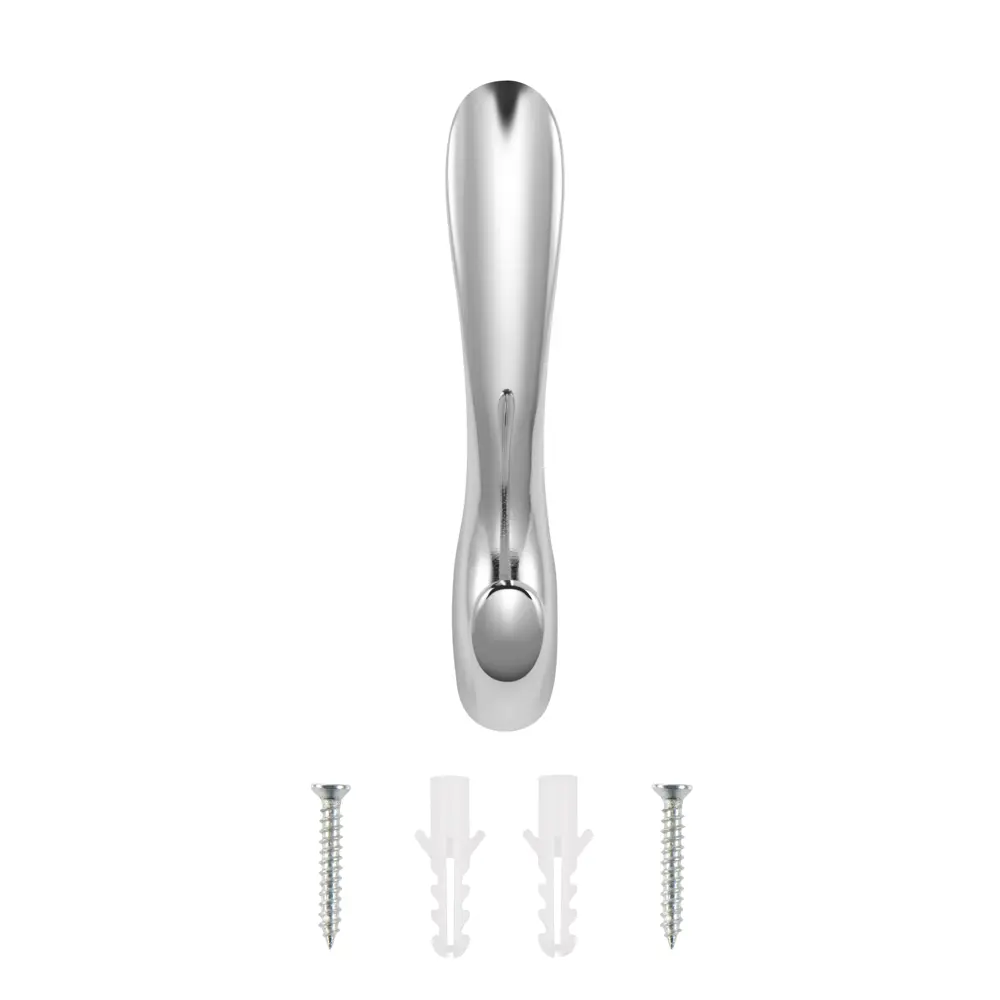 Крючок мебельный Edson 10603-N00-CHR ЦАМ хром STLM-2062239 - Вид №3