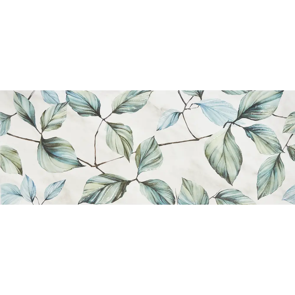 Декор настенный Kerama Marazzi Кремона VT/A587/7234 20x50 см матовый цвет белый зеленый синий STLM-2103506
