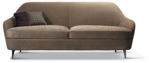 Reflex 3-х местный кожаный диван Nuvola