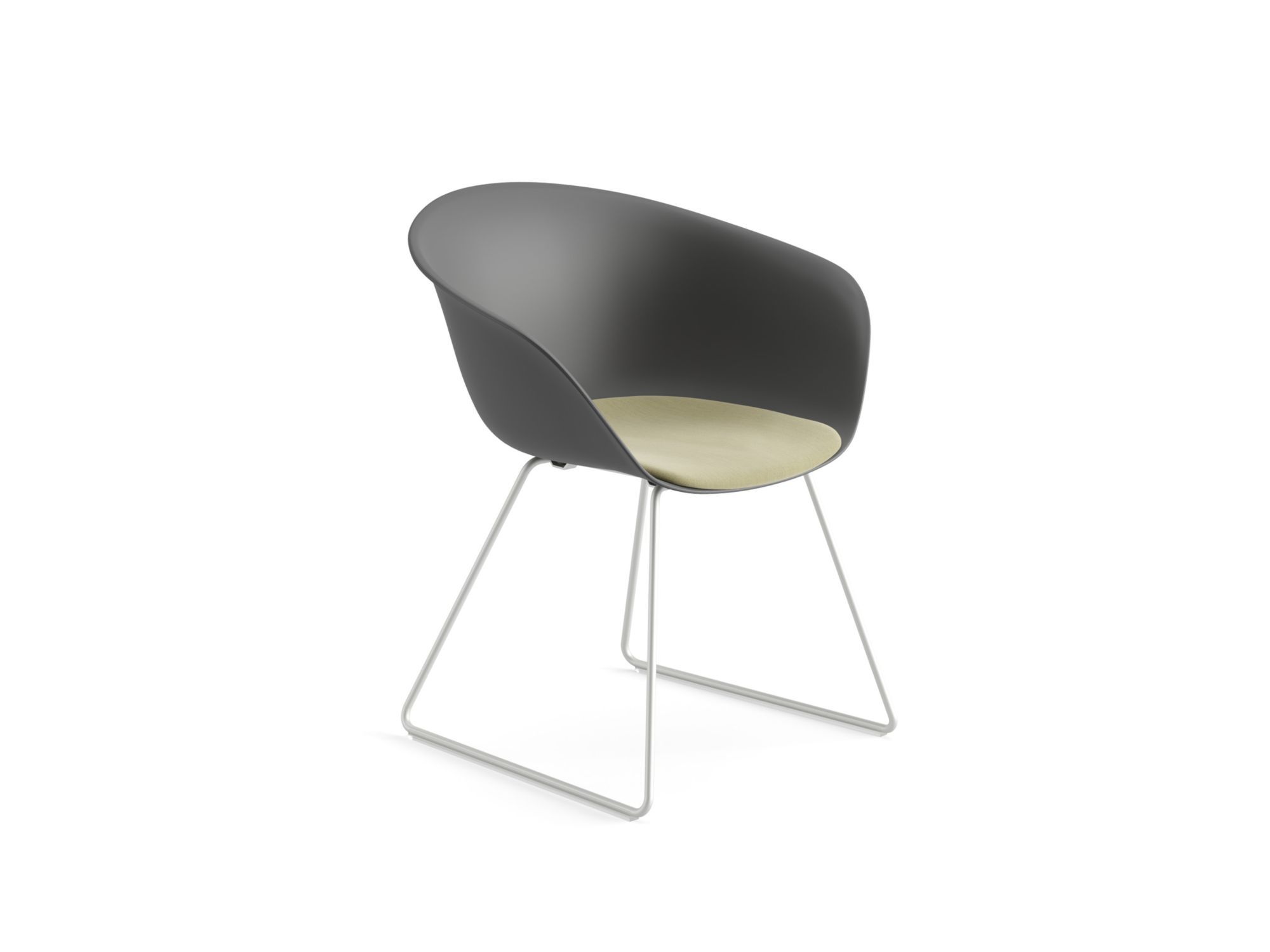 Стул из полипропилена со встроенной подушкой Arper Duna 02 ARCH-00129449 - Вид №7