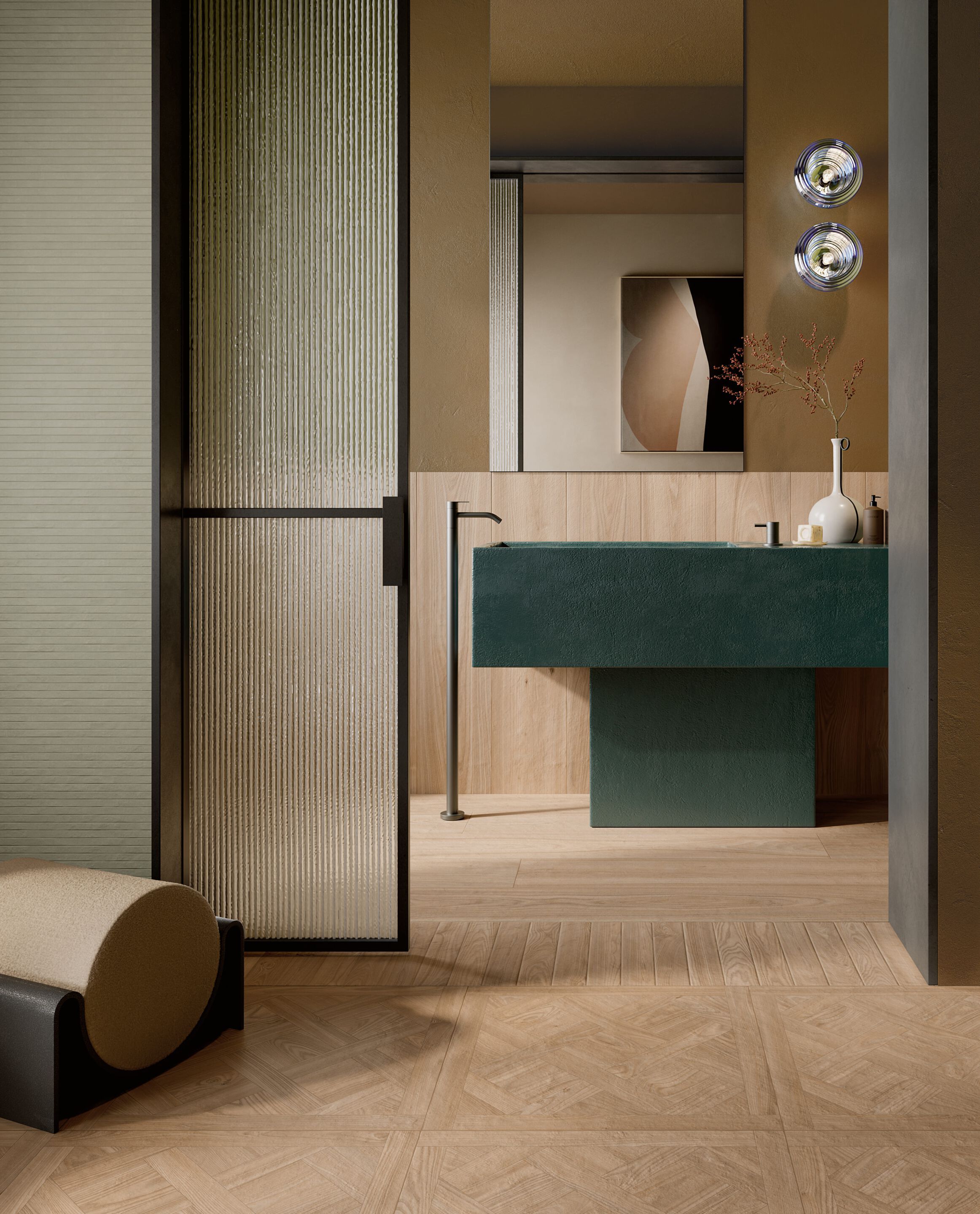 Пол / облицовка керамогранита под дерево Pastorelli PRIMITIVE ARCH-00111397 - Вид №1