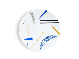 Фарфоровая сервировочная тарелка