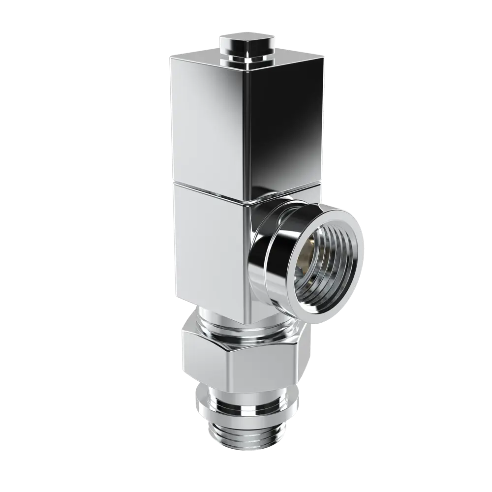 Комплект регулирующих вентилей для радиатора прямой Royal Thermo Cube 1/2" латунь STLM-2122526