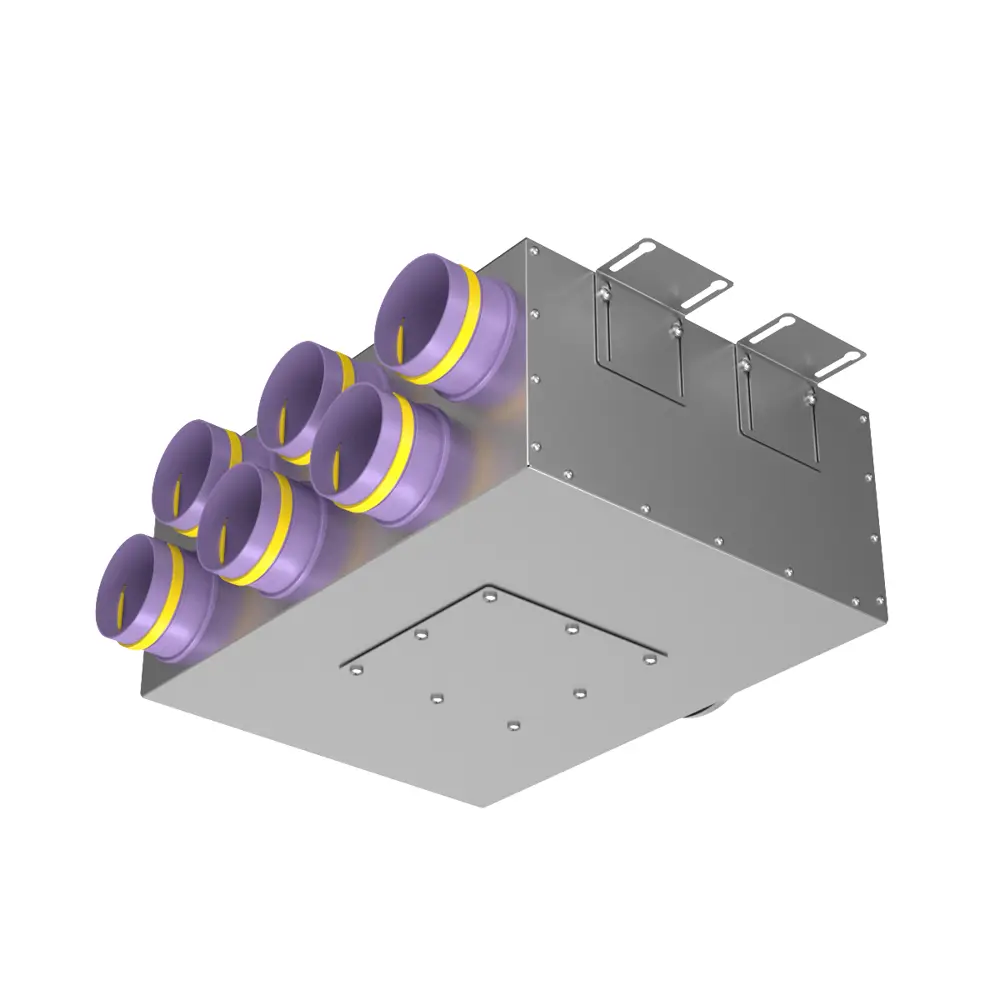 Коллектор Provent KVN 160/90x6 6 выходов металл