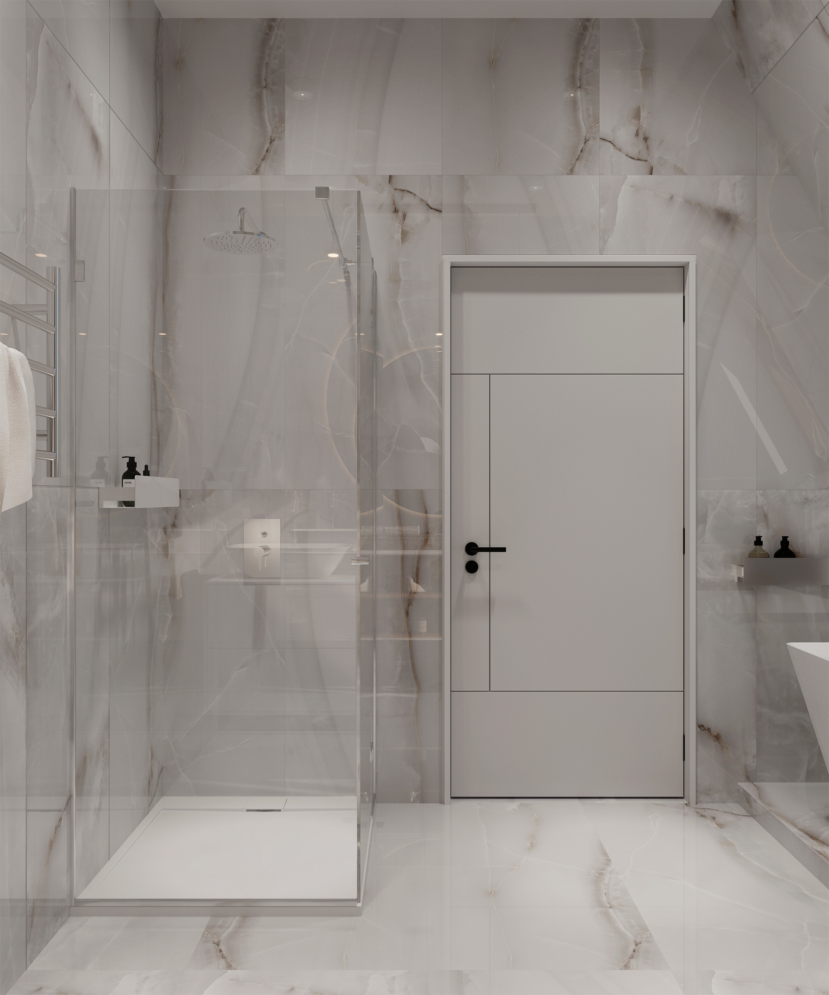 ONYX LINE GREY — Керамогранит с душой природы FP1025-A Arcadia Ceramica - Вид №3