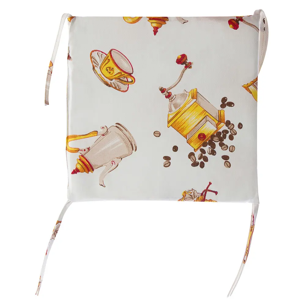 Галета на табурет «Coffee» 35х35 см цвет бежевый Santreyd STLM-2147987