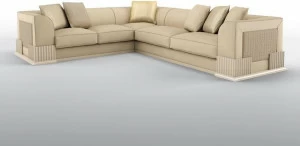 BRUNO ZAMPA Модульный диван в бархате  015