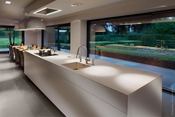 Смеситель для кухни из нержавеющей стали со съемным ручным душем MGS ARCH-00011625 - Вид №2