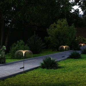 Светильник Kreaforta Miedwie - садовый RGB на солнечной батарее 89386874