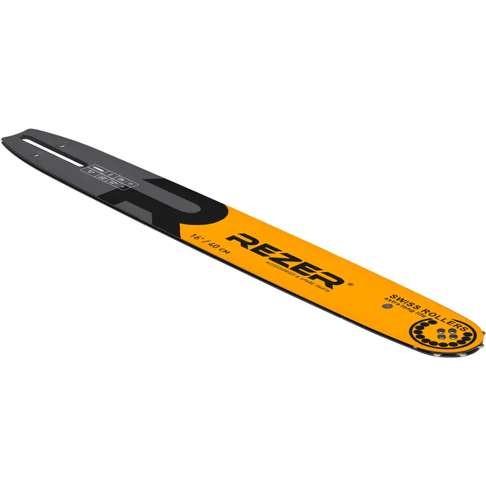 Шина для цепной пилы Rezer 403 L 9 D 16" 57 звеньев паз 1.3 мм шаг 3/8 дюйма STLM-2196194