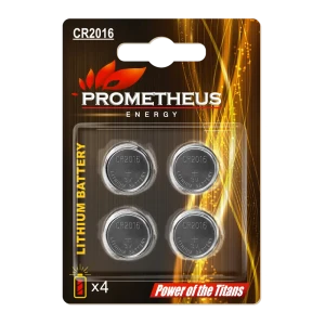 91980176 Батарейка PrometheusEnergy CR2016 литиевые 4 шт STLM-1398295