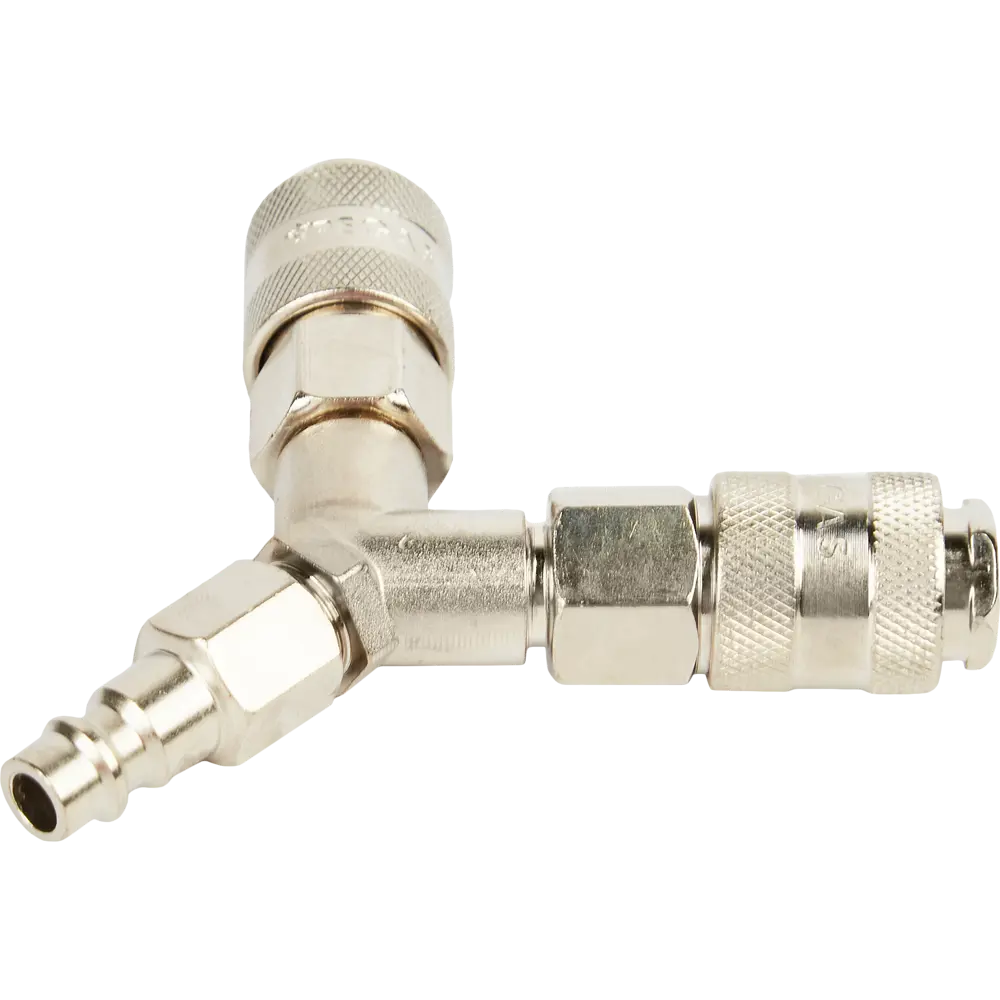 Разветвитель пневматический Pegas Pneumatic Y-образный со штуцером STLM-2204736 - Вид №1