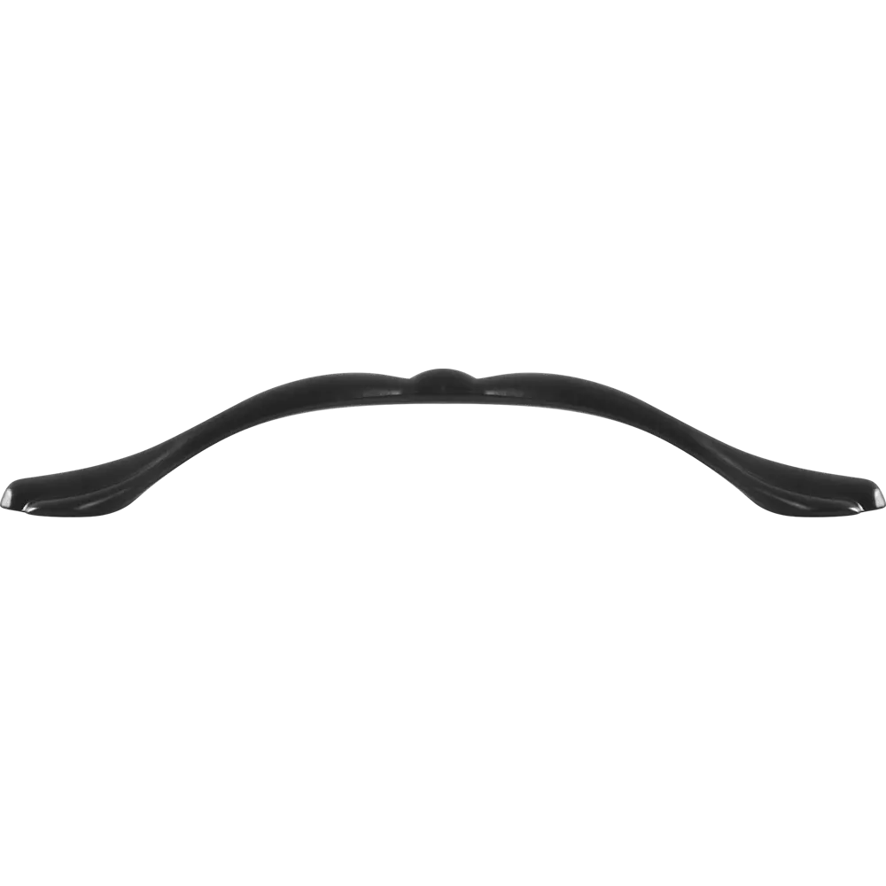 Мебельная ручка-скоба L4.028 черная 128 мм LARVIJ STLM-2176404 - Вид №1