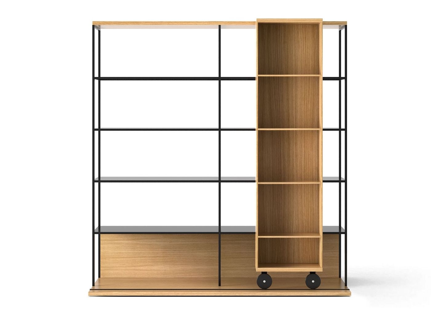 Книжный шкаф из МДФ на колесах Punt Literatura ARCH-00064312 - Вид №24