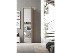 Деревянная книжная дверь