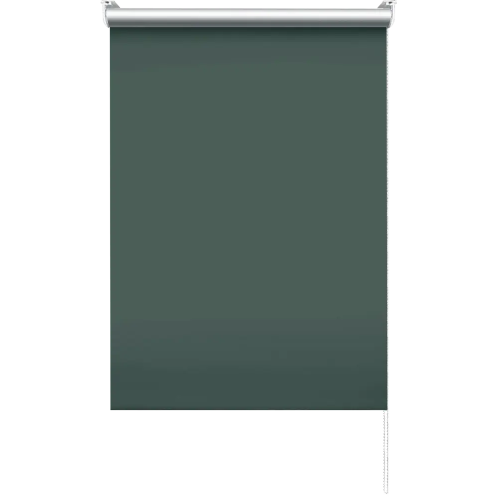 Штора рулонная блэкаут Эскар 60x160 см серо-зеленая Emeraldo BLACKOUT STLM-2171140