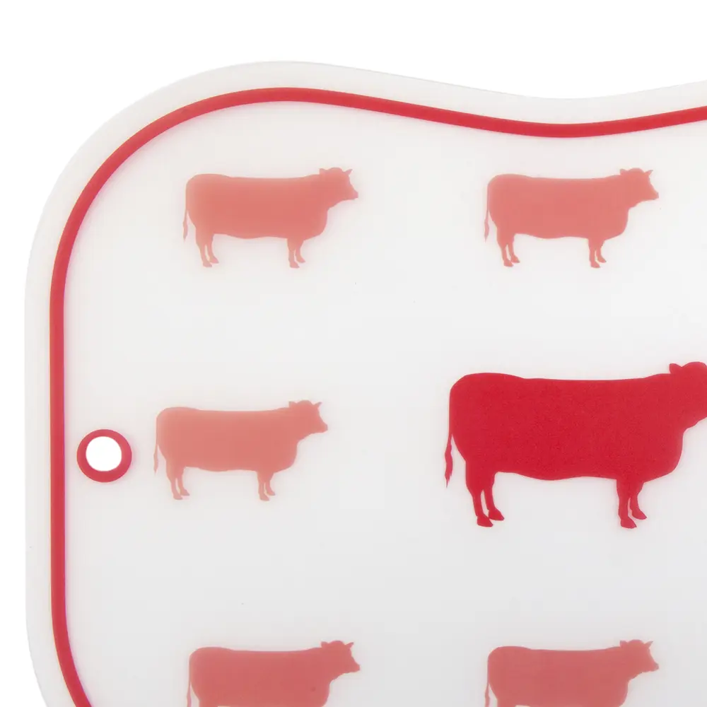 Разделочный мат Корова 30x40 см прозрачная основа Santreyd STLM-2074694 - Вид №1