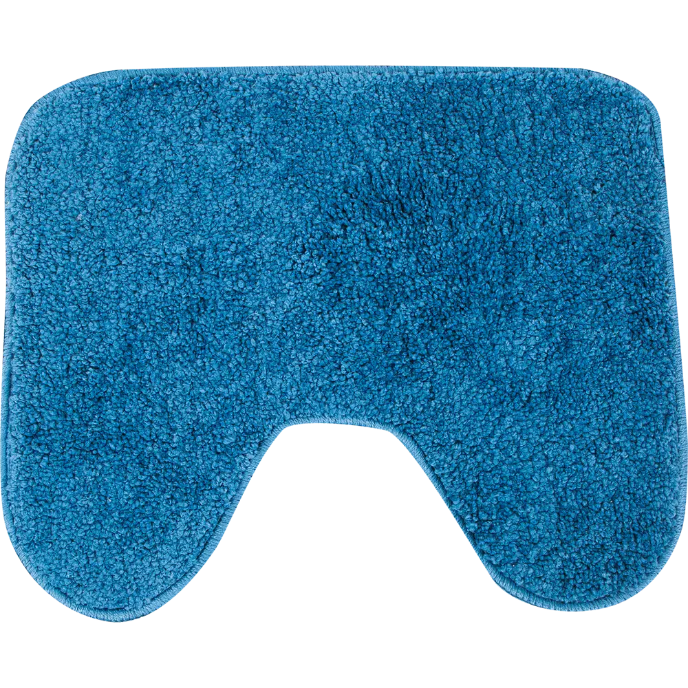 Коврик для туалета Sensea Lounge из микрофибры №1, 50х40 см, цвет синиий Без серии STLM-2186484