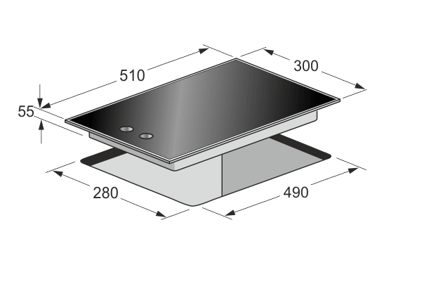 1110853 Газовая варочная поверхность Kaiser KCG 3382 STDN-0105764 - Вид №8