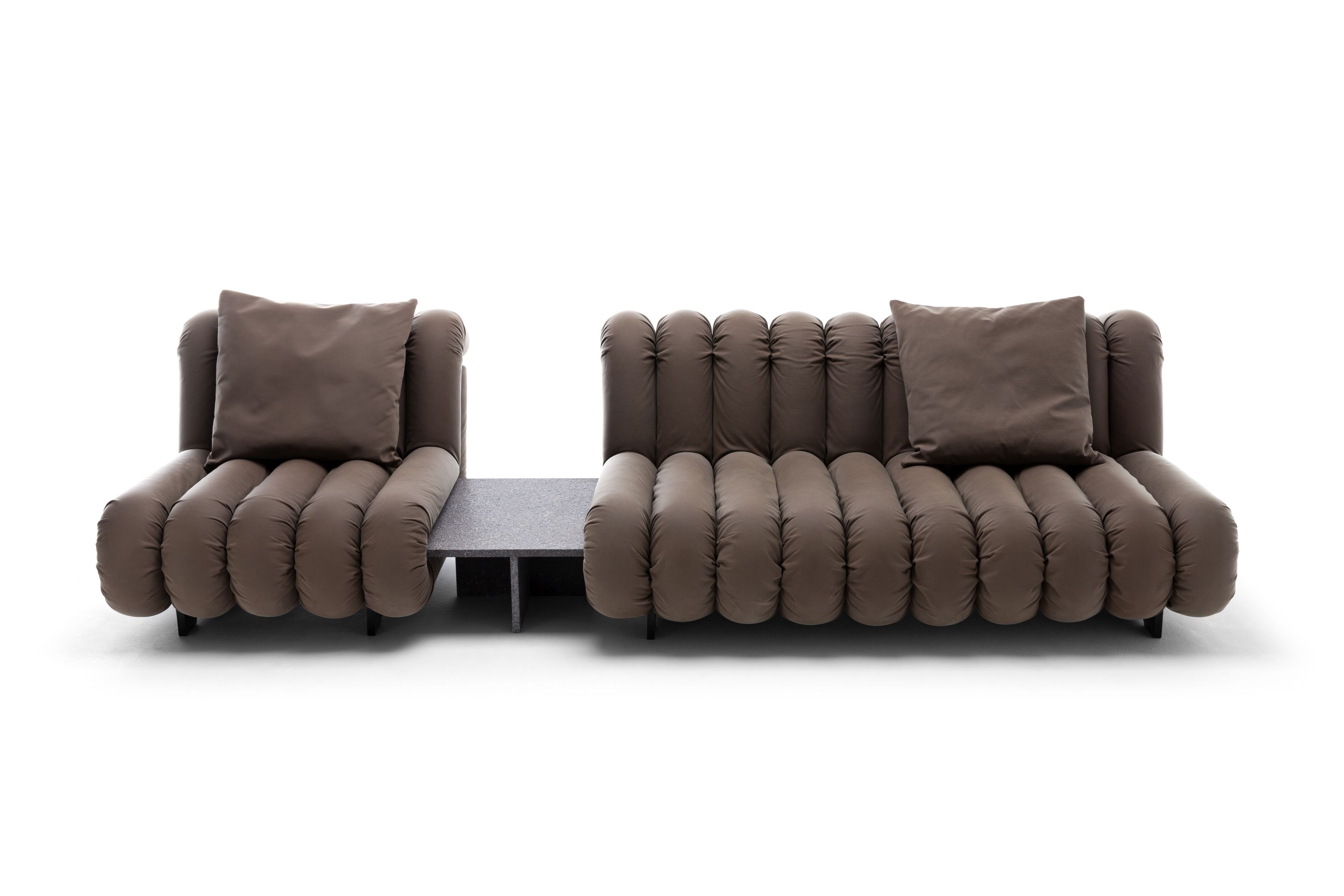 Прямоугольный каменный журнальный столик Exteta перископ ARCH-00064492 - Вид №2