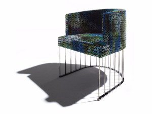 Тканевое кресло