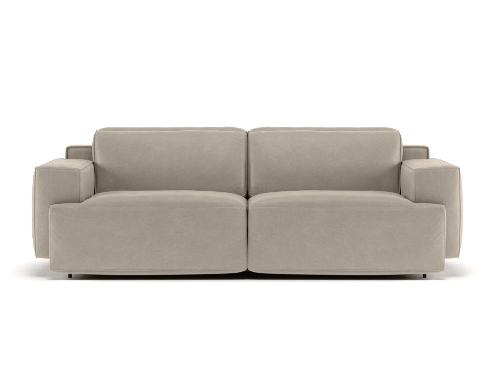 2-местный кожаный диван с откидной спинкой Natuzzi Italia IAGO ARCH-00138421