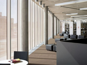 Витражная система с медной вставкой