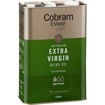 Оливковое масло Cobram Estate Extra Virgin Лёгкое 3 л Santreyd 29043 - Вид №1