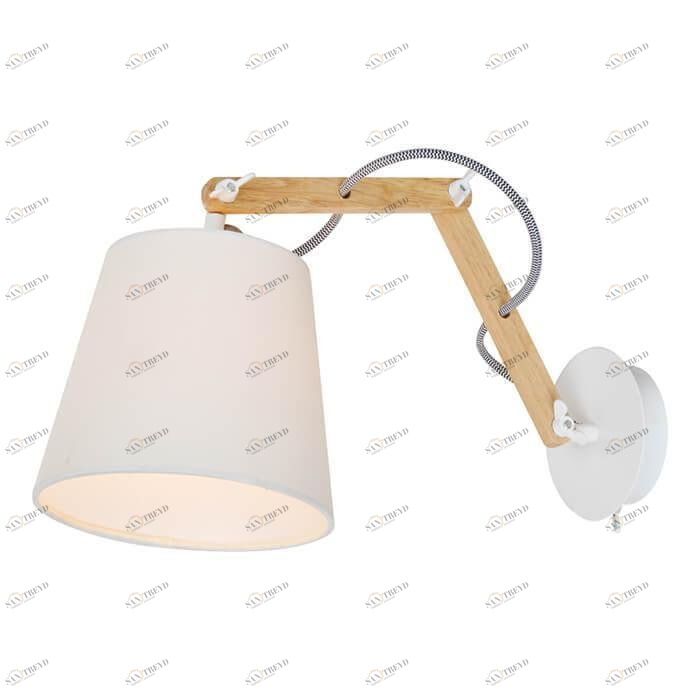 Спот настенный с абажуром белый Pinoccio A5700AP-1WH ARTE LAMP PINOCCIO WHITE 00-3891493 Белый 