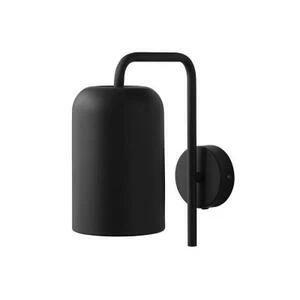 Лампа настенная Chill, 25хD11 см, черная матовая с черным шнуром