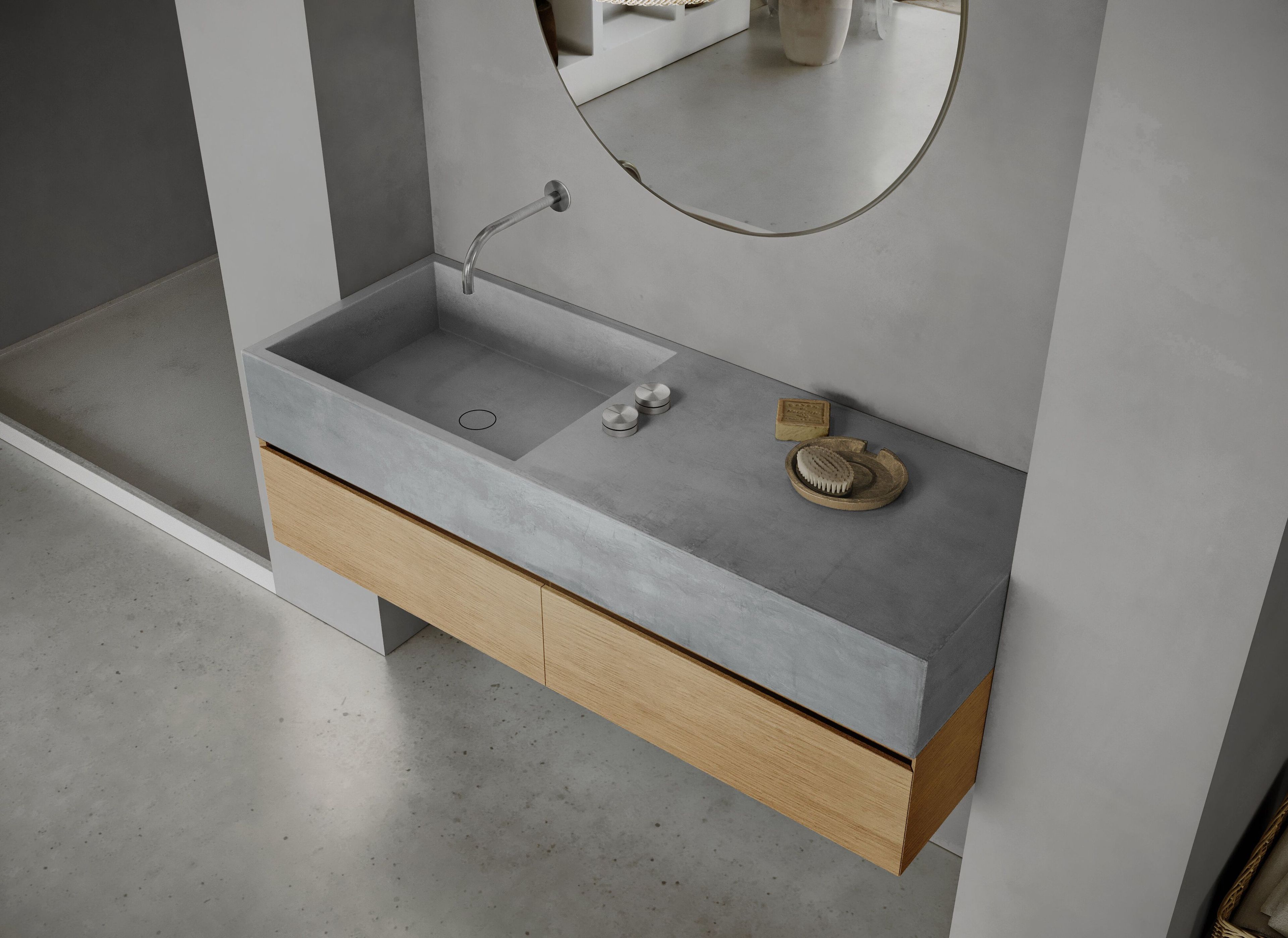 Прямоугольный подвесной одиночный умывальник COCOON Maison ARCH-00045271 - Вид №19