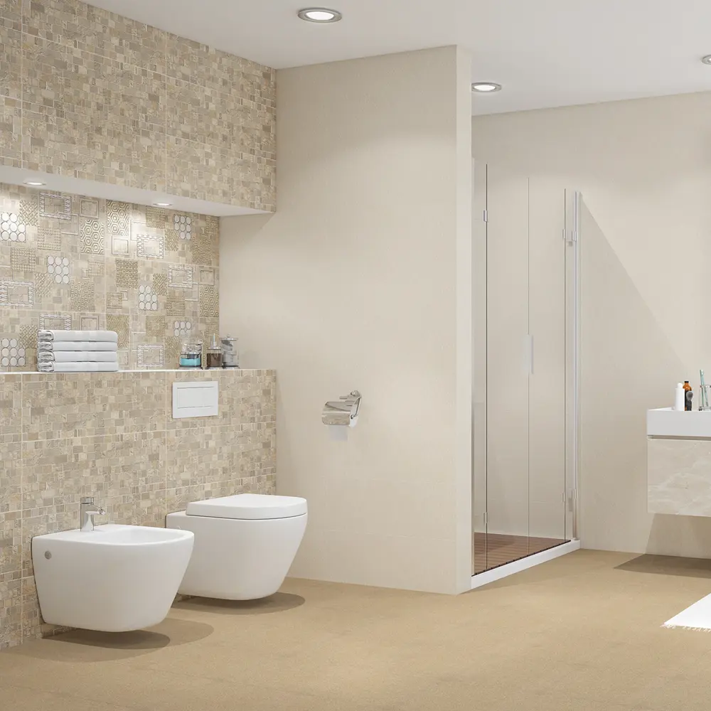 Плитка настенная Commesso Piazze 25.1x70.9 см 1.25 м² цвет бежевый Santreyd STLM-2114534 - Вид №4