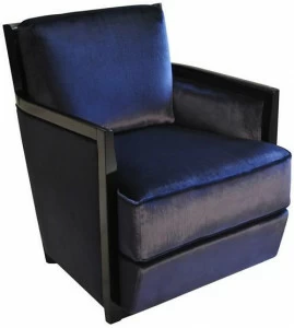 Garbarino Мягкое кожаное кресло со съемным чехлом с подлокотниками