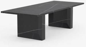 Miter Прямоугольный обеденный стол из керамогранита Ori