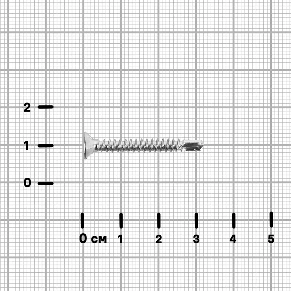 Santreyd Саморезы оконные с наконечником-сверлом 3.9×32 мм оцинкованные 120 шт 89026038 STLM-1012083 - Вид №2