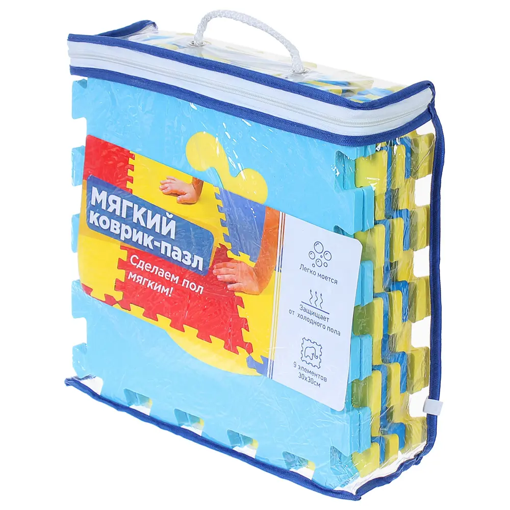 Пол мягкий «Морское дно 3», 30х30 см, 9 штук в упаковке Santreyd STLM-2166494 - Вид №3