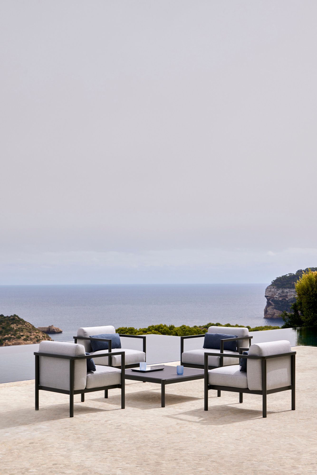 Тканевое садовое кресло с подлокотниками POINT Origin ARCH-00038706 - Вид №6