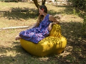 Ткань сад диван