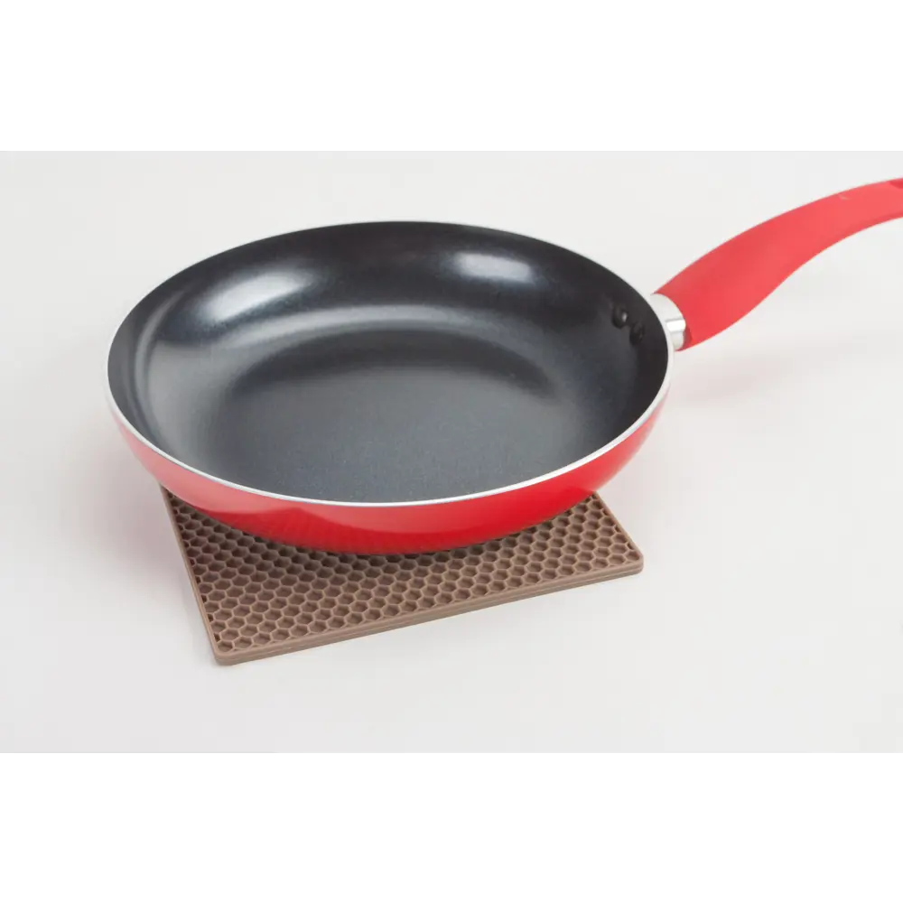 Прихватка/подставка под горячее 17x17x0.5 см силикон цвет мокко Santreyd STLM-2167484 - Вид №2