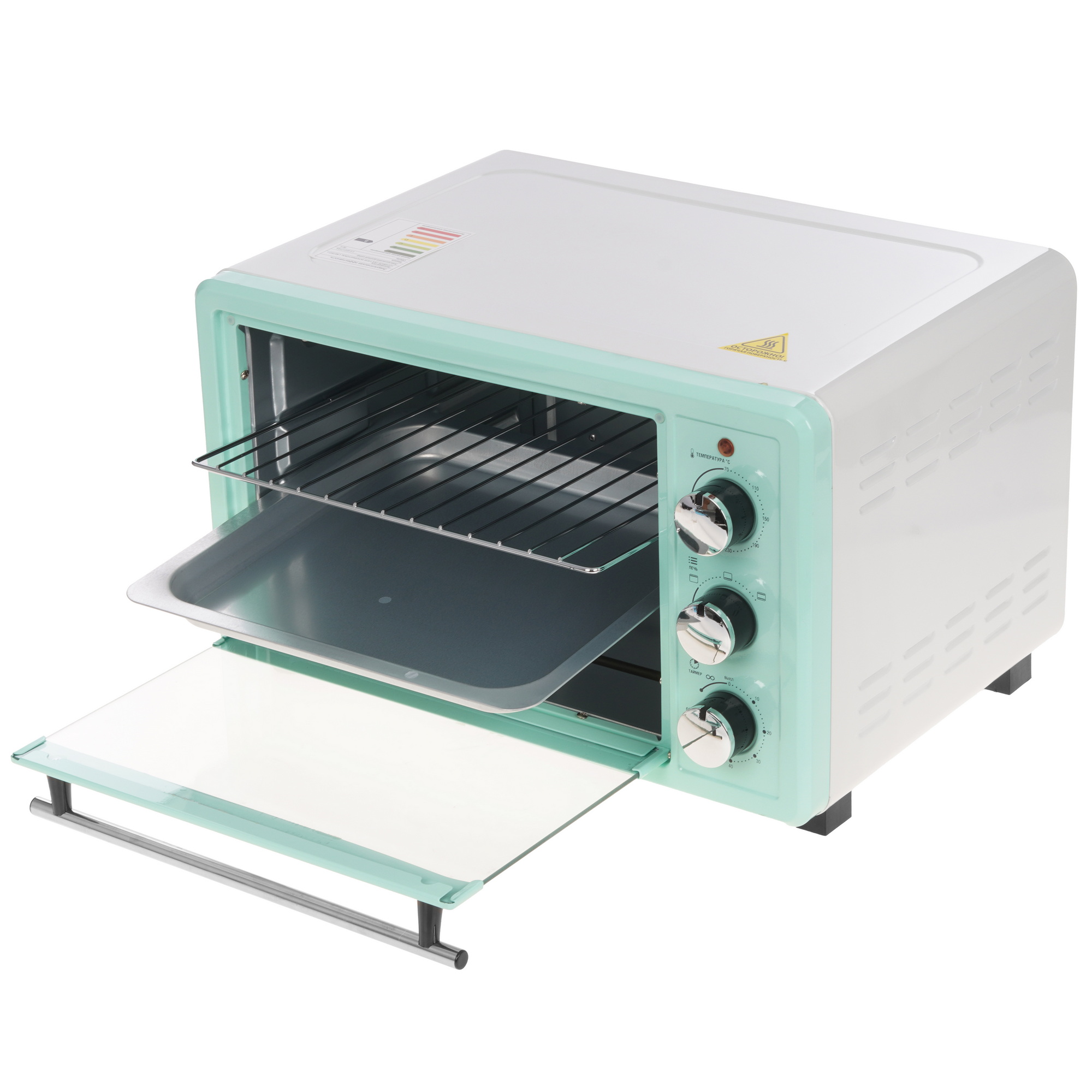 9033569 Мини-печь LUMME LU-EO1715A зеленый STDN-0144329 - Вид №4
