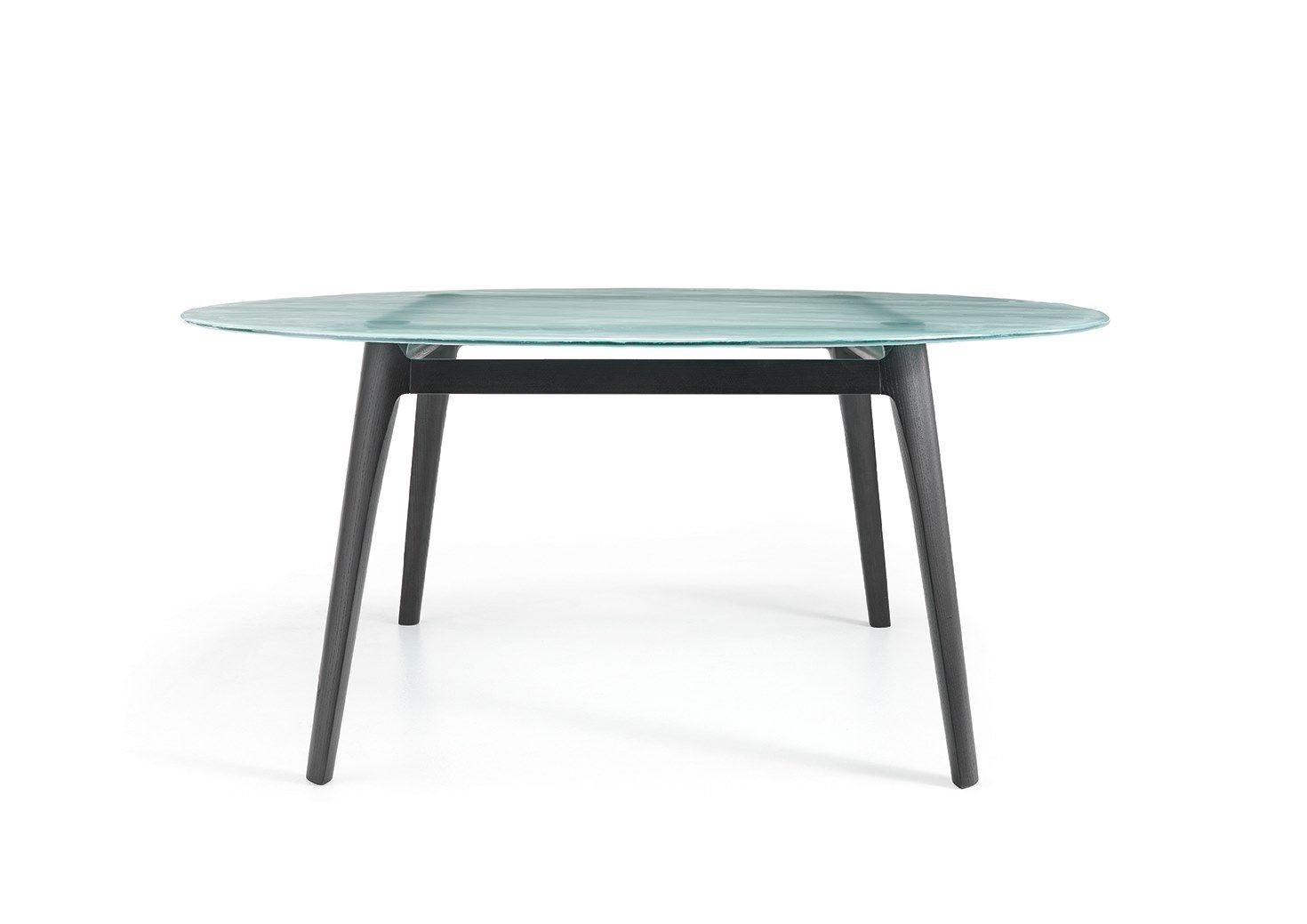 Деревянный и стеклянный стол FIAM ITALIA магма ARCH-00074764 - Вид №3