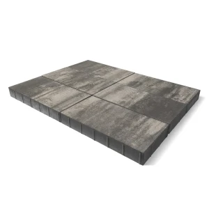 Плитка тротуарная BRAER Сити 600x300 мм цвет Ночь толщина 80 мм