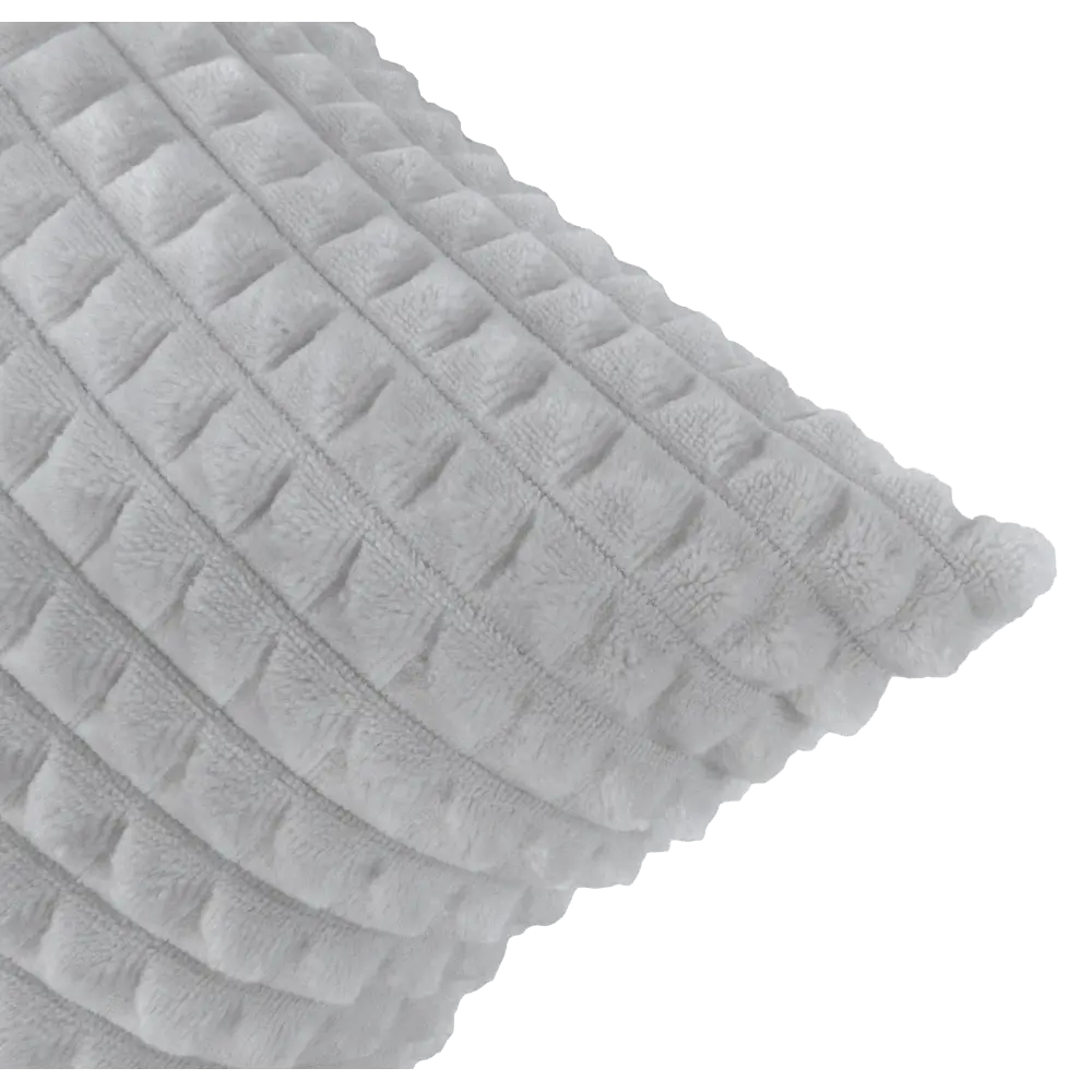 Подушка Плюш 40x40 см цвет серый 89112390 STLM-2159486 LINEN WAY  - Вид №2