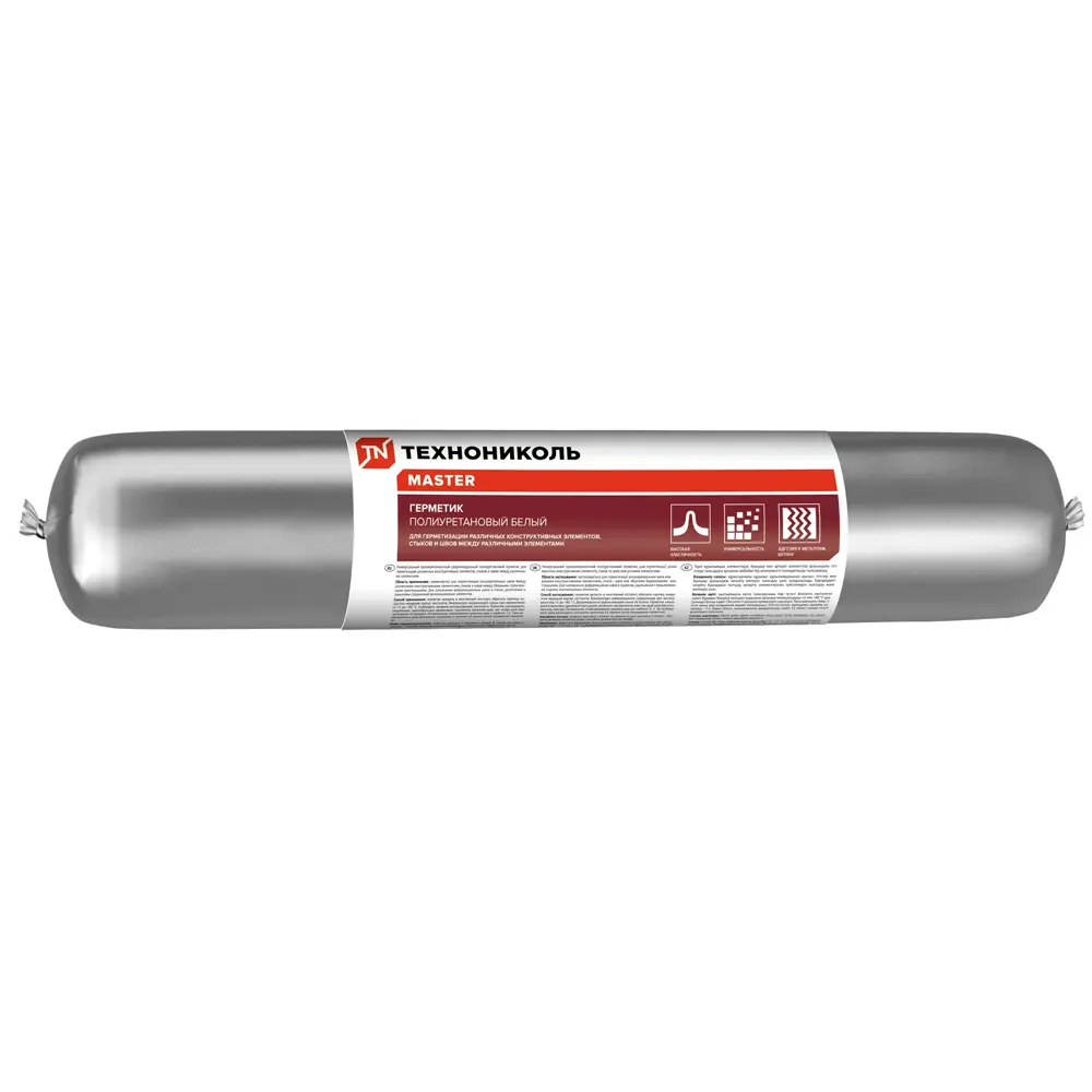 Герметик полиуретановый Технониколь Master белый 600 мл STLM-2097339