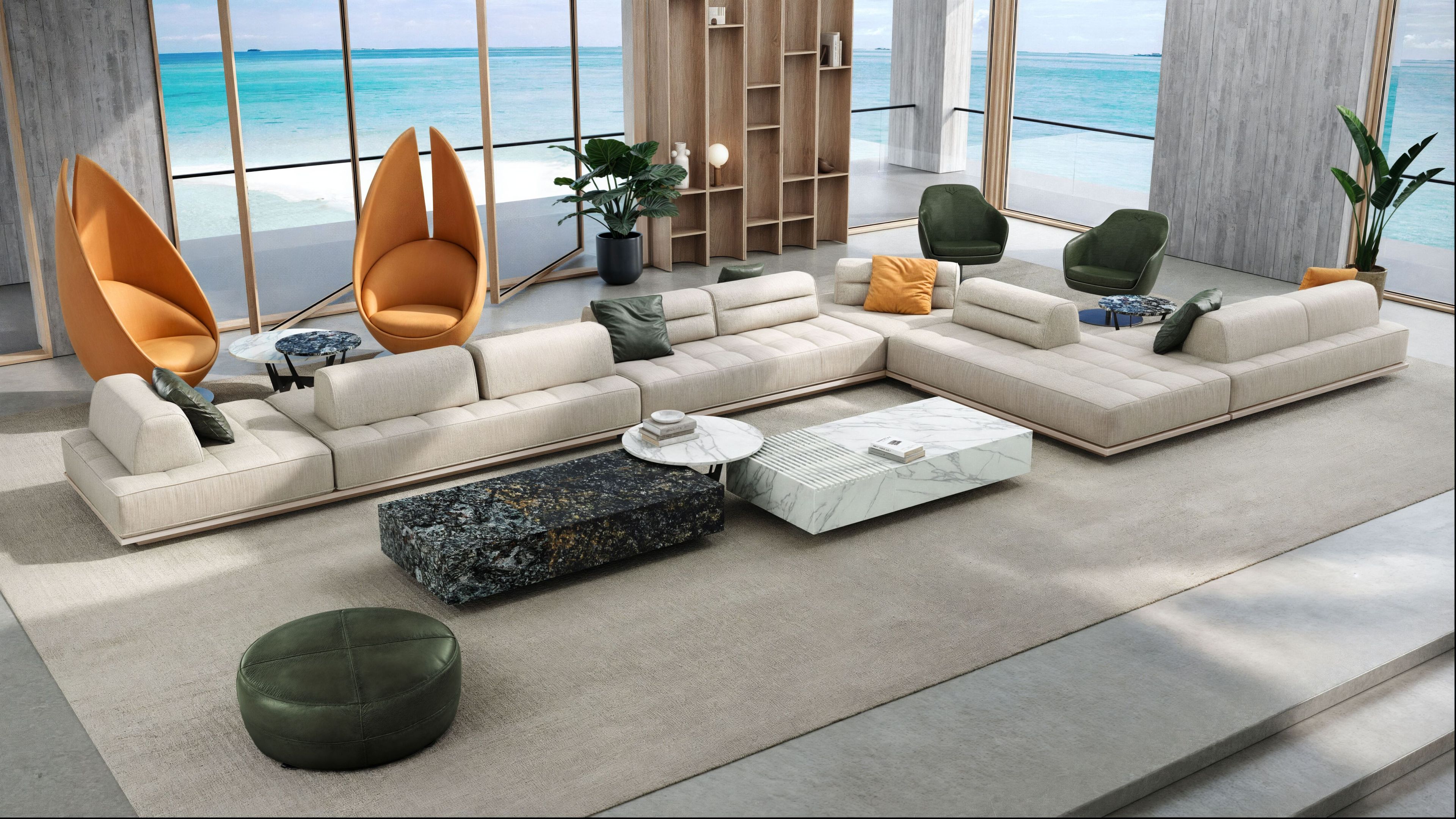 Секционный диван из ткани Wayne Enterprises Home Collection WE-031 ARCH-00147104 - Вид №21