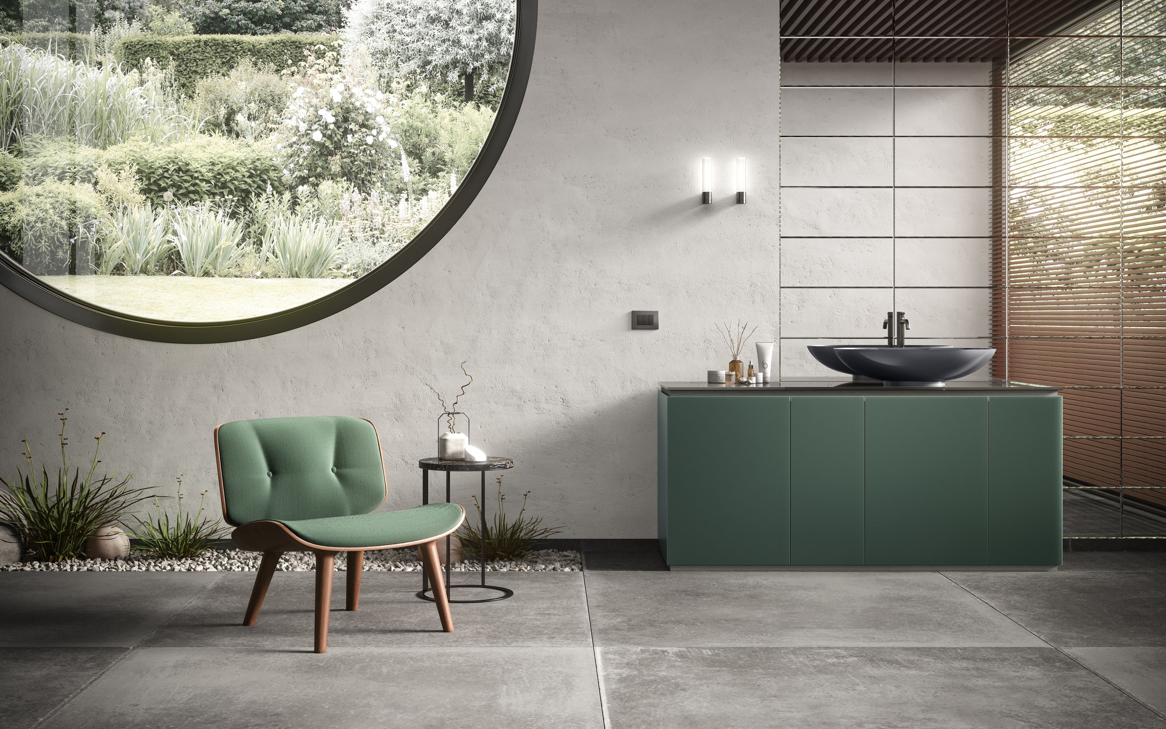 Хрустальный секционный напольный умывальник с дверцами ARTELINEA FUSION ARCH-00074815 - Вид №1