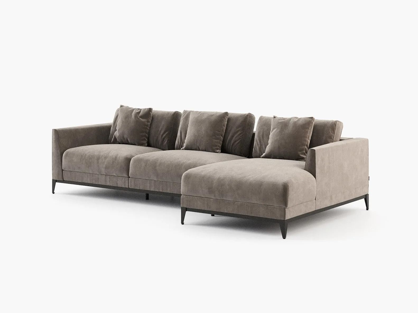 Угловой диван из ткани Laskasas DECKER ARCH-00135601 - Вид №6