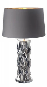Настольная лампа Bonn (только основание) от RVAstley 50057 RVASTLEY ВАЗА 062128 Прозрачный;серый;хром