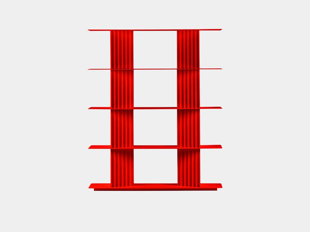 Стальная двухсторонняя Книжная полка RS Barcelona PLEC SHELVING XS ARCH-00123577 - Вид №136